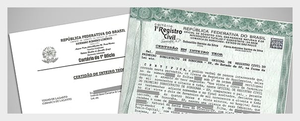 Saiba a diferença entre certidão simples e de inteiro teor