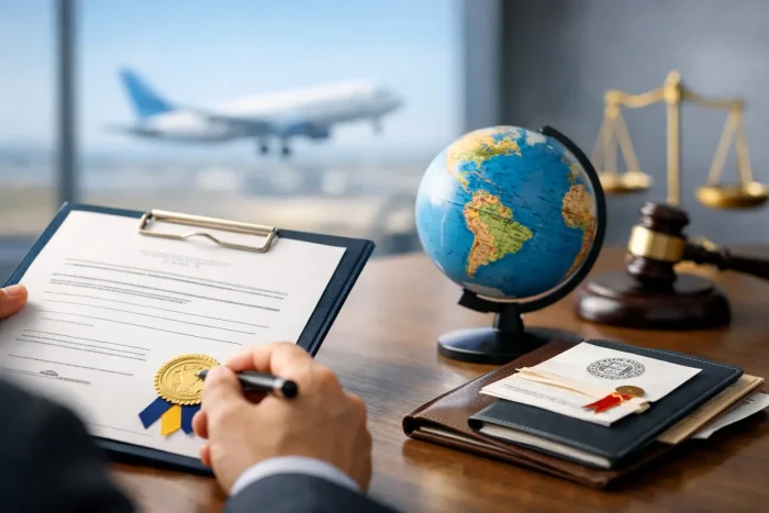 Como receber certidão fora do Brasil com segurança