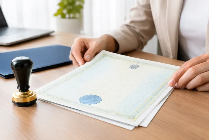Como pedir certidão de nascimento apostilada